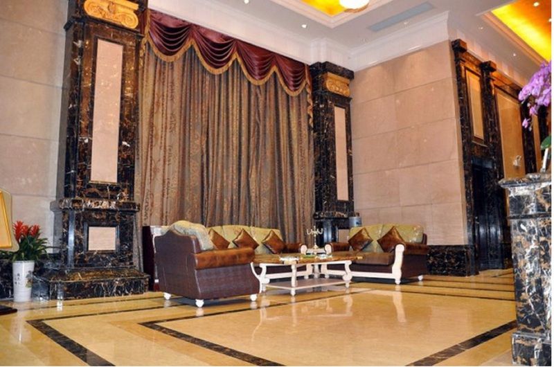 Borman Hotel Guangzhou Panyu Qiaonan Aoyuan Plaza Exterior foto